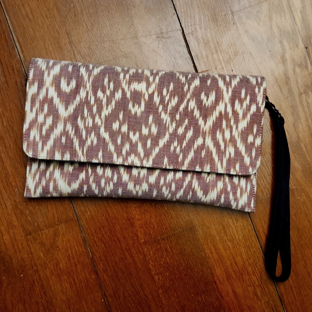 Malia Designs ikat clutch (NWOT)